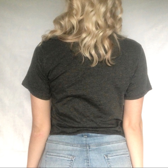 Good Vibes‎ NWOT Distressed Graphic Tee - Picture 3 of 4